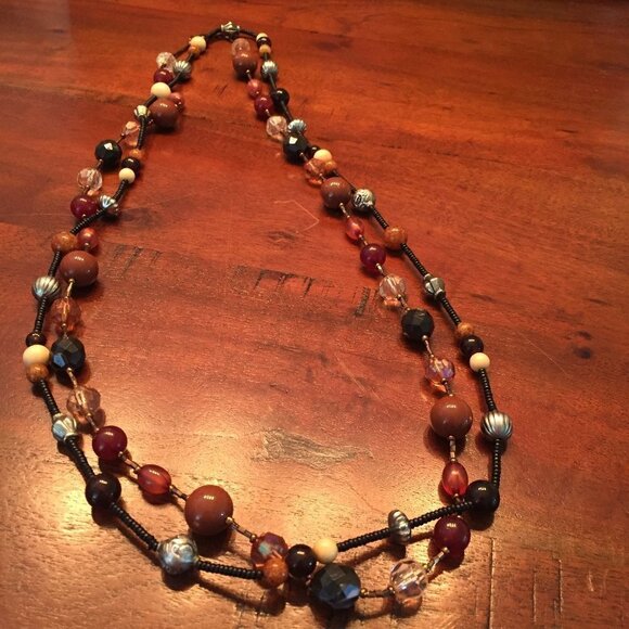Jewelry - Double Strand Beaded Necklace